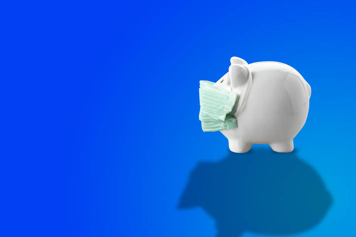 COVID piggy bank