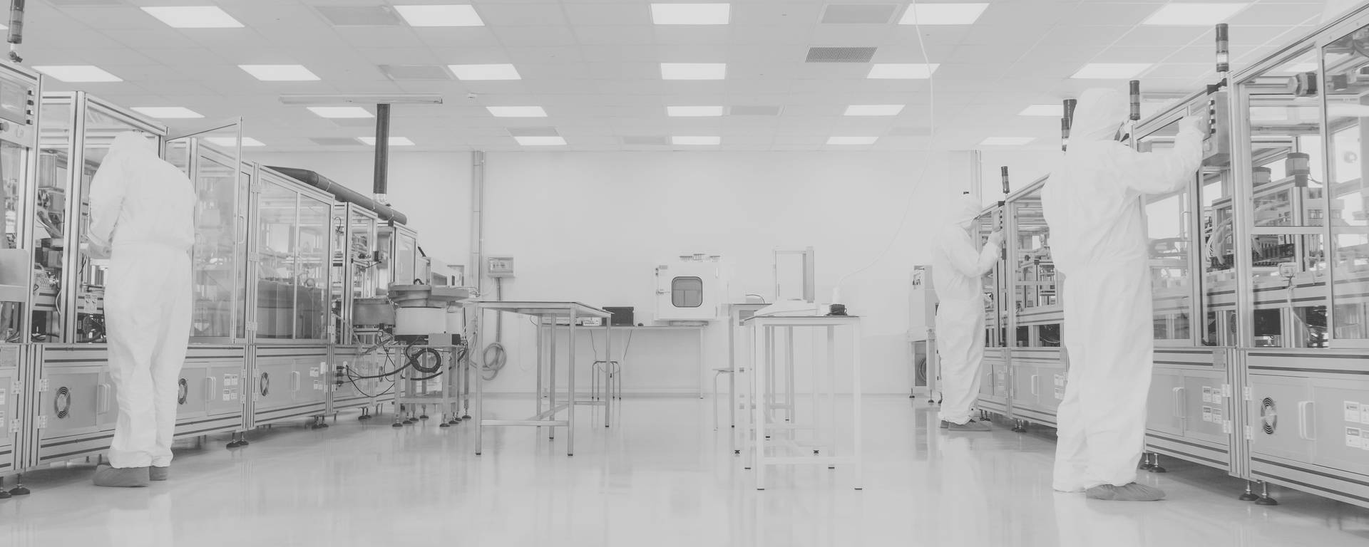 Technicians in a laboratory