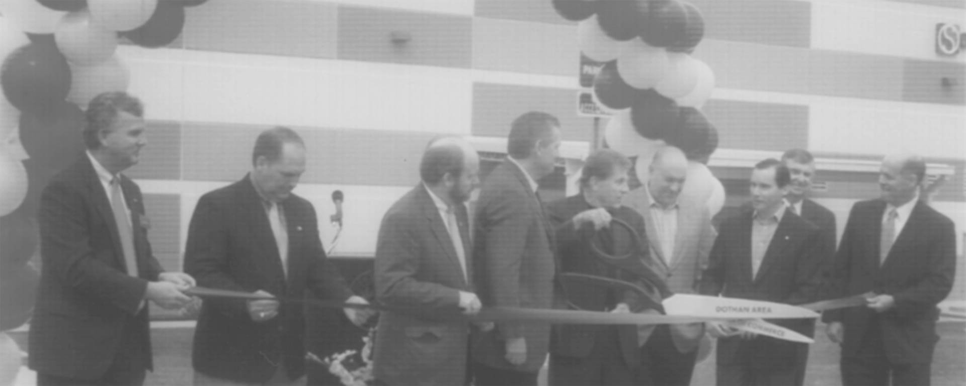 Ribbon cutting ceremony at our distribution center